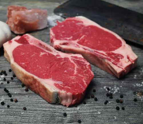 Beef Rib Sirloin Steaks - 1 x 500g